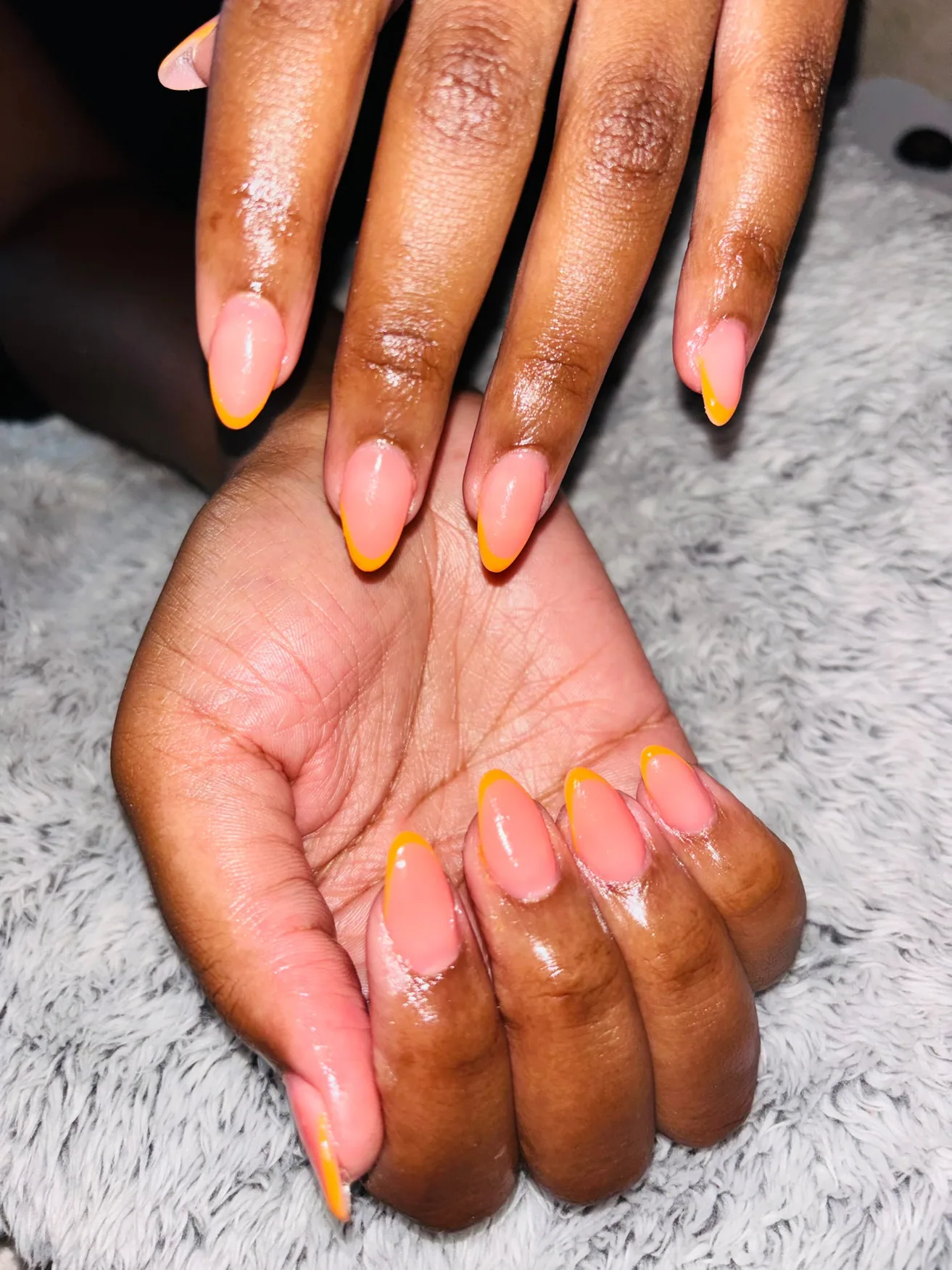 Nail set by Mona — Sunset ombré